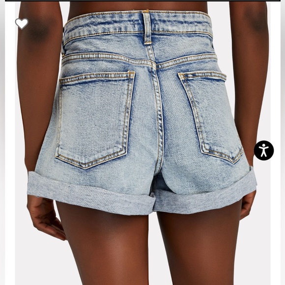 NWT WeWoreWhat Rolled Denim Shorts - Picture 3 of 8